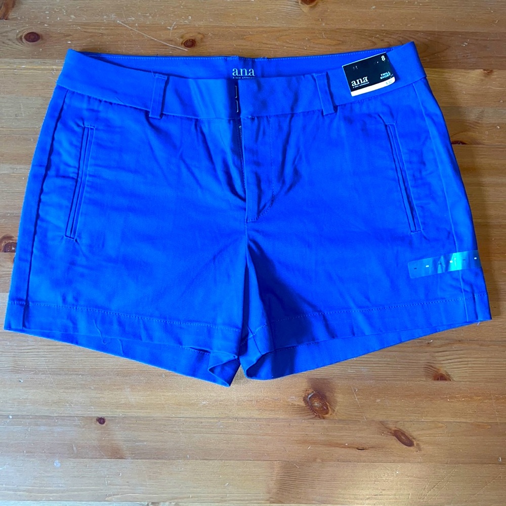 a.n.a. twill shorts